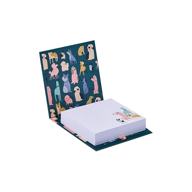 Design By Violet Doodley Dogs Notepad Noteblock with Pen –