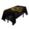 MSFHHA Rectangular Army Crown Flag Tablecloth, Fade-Resistant, Washable, Suitable for