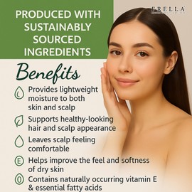 Frella Castor Oil Hair and Body Oil, 3.3 fl oz