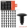 A-Premium 50PCS Nylon Weatherstrip Retainer Clips Compatible with Toyota Corolla,
