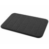 2 Pack Coffee Color Cotton Bathroom Floor Mat Soft Absorbent
