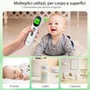 BESTEK Termometro Febbre Infrarossi Senza Contatto per Bambini e Adulti