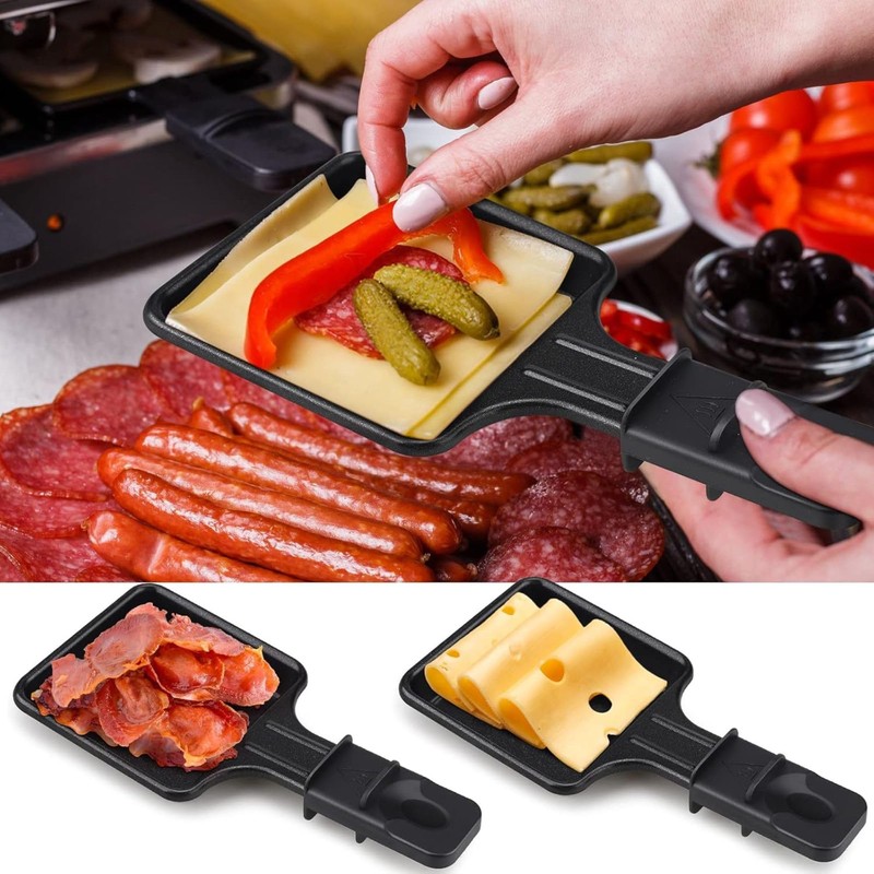 SOS ACCESSOIRE 8 Pack Non Stick Raclette Pans 1 to