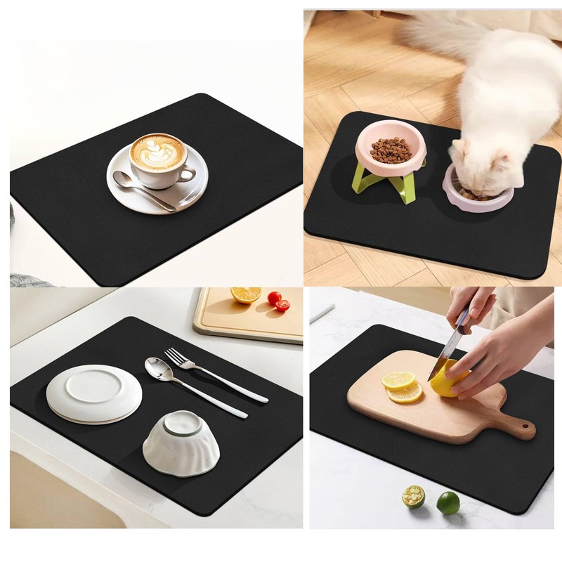 Dish Drying Mat for Kitchen Counter,Drying Mat for Dish Rack,Absorbent