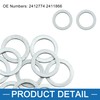 A ABSOPRO Copper Crush Washers Flat Sealing Gaskets Rings 16mm