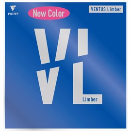 Victas Table Tennis Rubber Ventus Limber Back Soft High Energy Tension Pink 1.8 200010