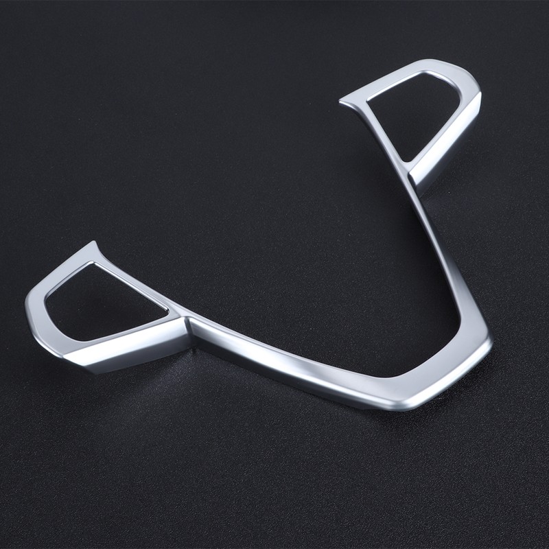 Car Steering Wheel Button Frame Cover Chrome Trim Fits for