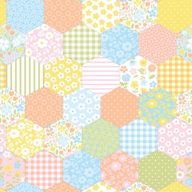 Jillson Roberts Gift Wrap, Baby Quilt, Half Ream 417 feet x 30 inches