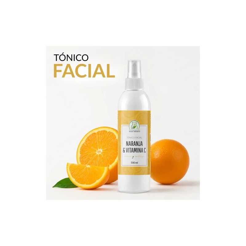 Tónico Facial De Naranja + Vitamina C Tono Uniforme 500