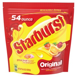 STARBURST Original Fruit Chew Candy 54-Ounce Party Size Bag