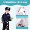 VARKAGE Pack of 4 Children's Handcuffs, Toy Handcuffs, Handcuffs Costume