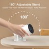Mini Projector with WiFi and Bluetooth Built-in Android 11,180°Rotatable Portable