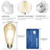 NOTOC LED Edison Bulb 4W,Antique 40W Vintage Edison Bulb,E26 Light