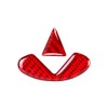 QianBao Compatible with Carbon Fiber Steering Wheel Logo Decoration Interior