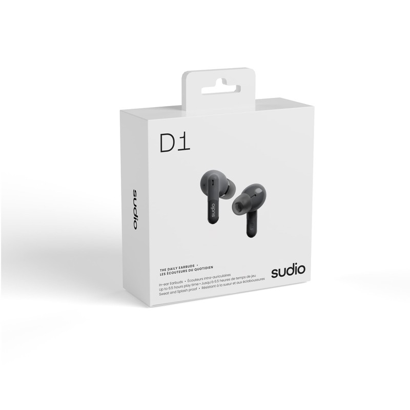 Sudio D1 True Wireless Earbuds - Bluetooth 5.4, ENC Noise
