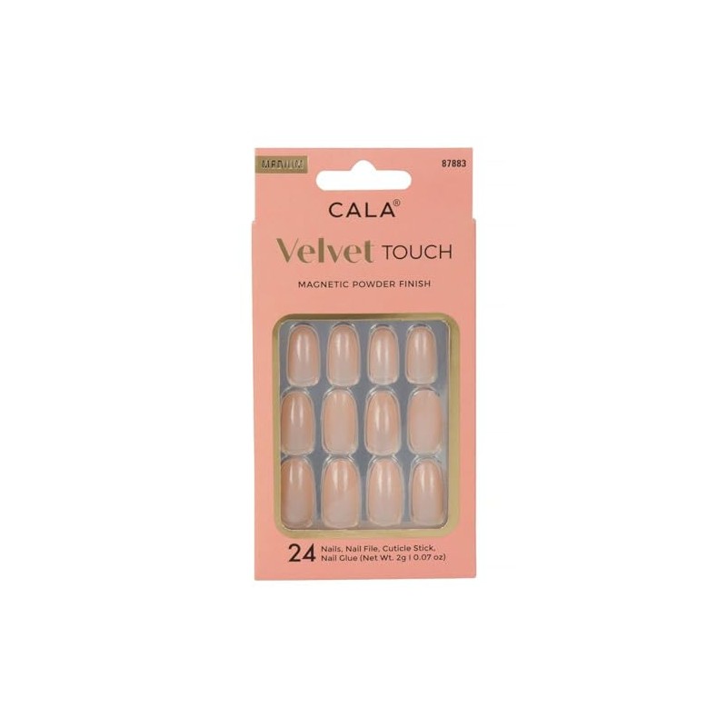 CALA. - "Velvet Touch" uñas postizas medianas (24 uñas postizas