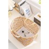 Storage Basket Boho Fabric Large Collapsible Floral Laundry Nursery Hamper