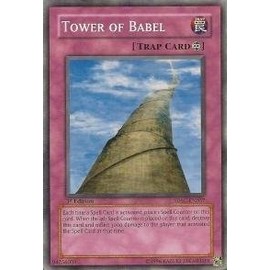 Yu-Gi-Oh! - Tower of Babel (SDSC-EN037) - Structure Deck Spellcasters Command - Unlimited Edition - Common