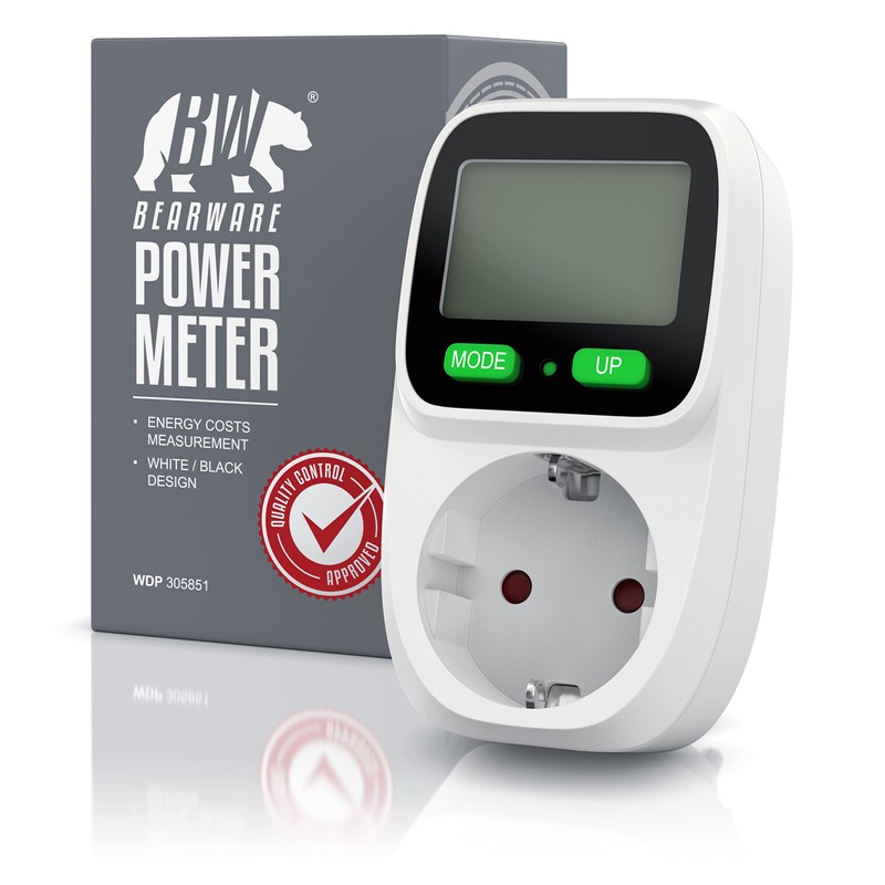 CSL - Power Meter Socket with Backlight - Energy Cost