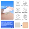 Niceful Silver Calcium Wound Dressing 4" x 4", Highly Absorbent