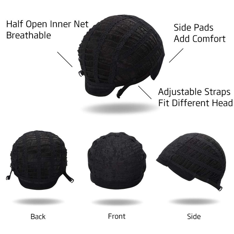 Vincent Vega Wig with Bolo Tie for Adult Men Short