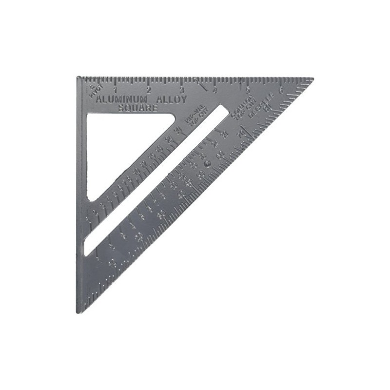 Allied Aluminum Rafter Square, 1 Inch, Classic, Multi, Aluminum Construction