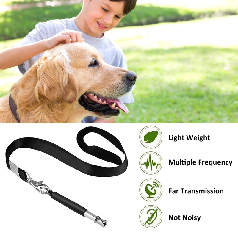 ICOUVA Dog Whistle [2 Pack], Professional Ultrasonic Dog Training Whistle
