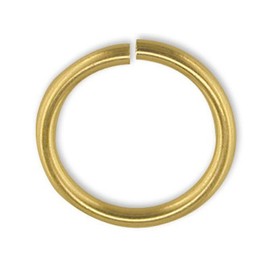 MKCLOCKS 5mm Heavyweight 9ct Yellow Gold Open Jump Ring Pkt 1