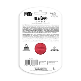 Fancy Pets Juguete Pelota para Perros con Aroma a Fresa Desarrollo Olfativo y Mental