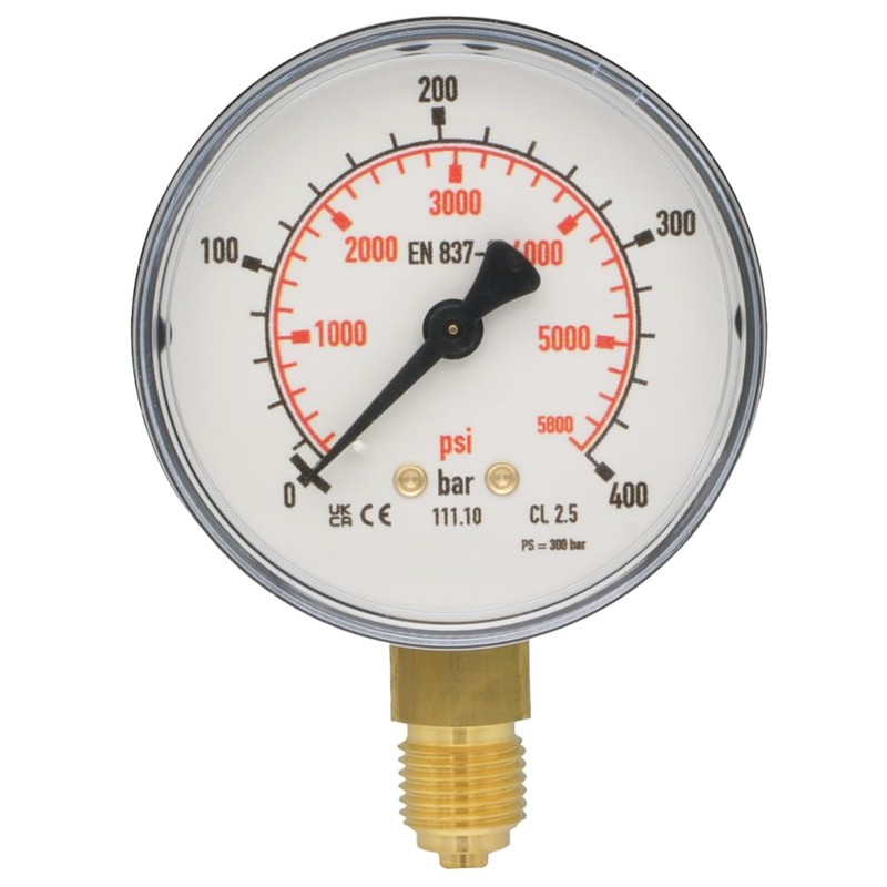 Fittingteile - Pressure Gauge Vertical Diameter 63 mm - Class