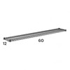 Black Wire Shelf. Heavy-Duty Adjustable Storage Rack, Commercial-Grade Shelving Unit