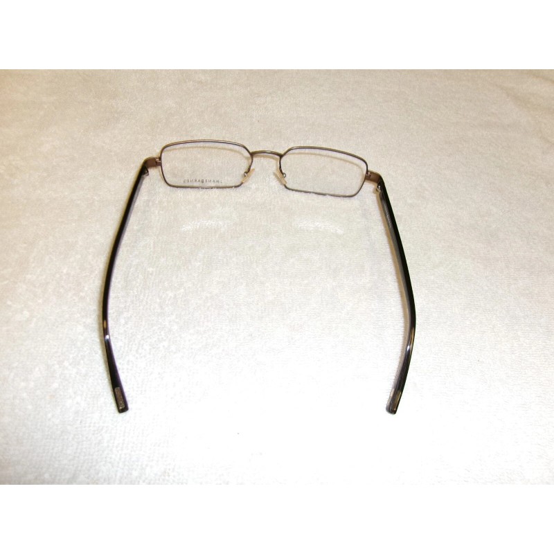 Jhane Barnes Eyeglass Frames Trinomial Brown 55[]17-140