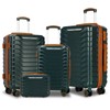 UUH Expandable Luggage set with TSA Locks, suitcase for travel,