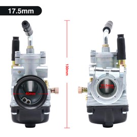 PHBG 17.5mm 19.5mm 21mm AD Racing Carburetor carb with air intake for 4-Stroke 50cc Moped Scooter