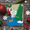 NobleWorks 12 Humorous Christmas Greeting Cards Bulk Box Set with