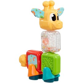 Ginny the Giraffe | 7-Piece Sensory, Modular Playset for Enhancing Toddler's Cognitive and Motor Skills | For Ages 3 Months+