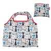Black Cat Folding Eco Bag, 07 black cat