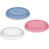 Koziol Fresh Reusable Lid Set of 3 3239293, Plastic