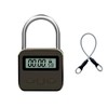 Metal Timer Lock, LCD Display Multi-Function Electronic Time, 99 Hours