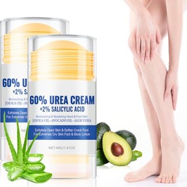 Urea Pies,Crema con Urea para Pies ,Crema para Talones Agrietados ,Crema Hidratante Para Pies, Crema Hidratante Para Pies Con Urea 60, Exfoliante E Hidratante, Elimina Eficazmente Callos Y Piel Gruesa (40 g)