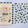 Monthly Adhesive Index Tabs Month Stickers for Students, Professionals, and