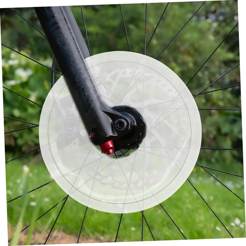 Gatuida 6pcs Bike Flywheel Guard Set Plastic Sprocket Protector for