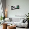 YISILE Digital Wall Clock Large Display, 16.2" Large Digital Wall