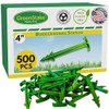 4-Inch Biodegradable Stakes, Pack of 500 - Superior Holding Power