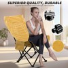 Smartmak Oversize Portable Sauna Chair, High Back Quick Folding Chair,