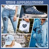 Extra Large Iron-on Patches for Jeans, Use Denim Iron-On Patches
