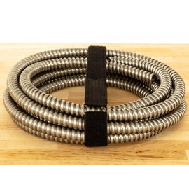 Secure Cable Ties 24 x 2 Inch Heavy Duty Black Cinch Strap - 5 Pack