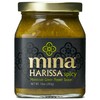 Mina Harissa Green Hot Sauce, 10 oz, Homestyle Moroccan Green