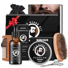 Varolan Regalos de Cumpleaños para Hombres, Regalos para Hombre, Kit Único de Cuidado de La Barba para Hombres Mejores Amigos Hombre Papá Hermano Marido Prometido Él Novio Compañero de Trabajo, Ideas