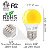 Simba Lighting LED Bug Non-Attracting Yellow Bulb ETL Listed 5W